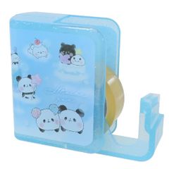 もちもちぱんだ[収納型テープカッター]BOOK型セロテープ セロハンテープ/新入学