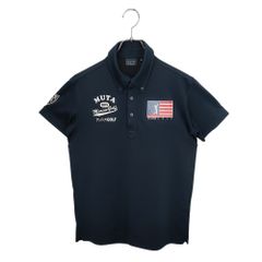 muta MARINE GOLF ムータ マリン ゴルフ ポロシャツ MUJ93506 M ネイビー
