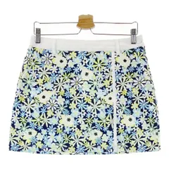 サイズ：2 NEW BALANCE ニューバランス 2022年モデル スカート 花 総柄 ネイビー系 [240101295260]# ゴルフウェア レディース ストスト