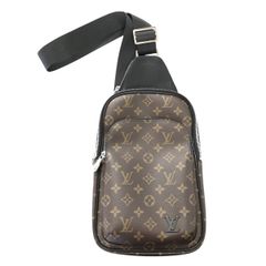 ルイヴィトン LOUIS VUITTON モノグラム マカサー アヴェニュー・スリングバッグ M46327 RFID ボディバッグ 中古 美品 T10182159
