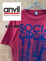 anvil メンズ　Tシャツ　赤