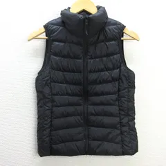 U■ユニクロ/UNIQLO ウルトラライトダウンベスト【S】黒/LADIES/17【中古】■