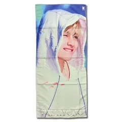 V テテ (BTS / バンタン) スローガン 写真 タオル グッズ  Bver.【新品】