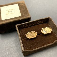 65 Christian Dior クリスチャンディオール  CD ロゴ　カフス