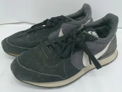 ◇ NIKE ナイキ NIKE INTERNATIONALIST 629684-012 スニーカー シューズ サイズ 22.5㎝ グレー ブラック レディース E  【1304120007130】
