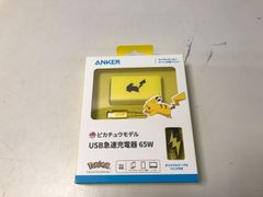 ■未開封■未使用品 ANKER USB急速充電器 ピカチュウモデル（0402）【★38-392】