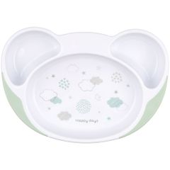 ランチ 皿 雲 星 鳥 柄 子供 食器 プレート 仕切り皿 プラスチック WP7 スケーター