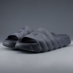 MONCLER モンクレール LILO ラバー 厚底 スライドサンダル 43 28cm ネイビー メンズ シャワーサンダル 【MY013】