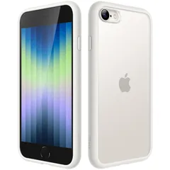 【特価セール】8/7 iPhone 4.7インチ iPhone (2022/2020) 耐衝撃性ミリタリーグレードの落下防止 3/2 つや消しの半透明の背面電話カバー SE 指紋防止 マットケース (スターライト) JEDirect