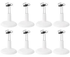 新品 DIFEIUKI ドールスタンド 8個セット 人形スタンド ドール 立たせる 台座 ぬいぐるみたて ぬいぐるみスタンド ジェラトーニ ステラ・ルー クッキー・アン 用 展示用 フィギュアスタンド