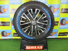 スマック　レジーナ　5J-14　4H100　+34　オープンカントリーR/T　165/80R14　プロボックス　サクシード　中古セット　4本【SY62　大和店】