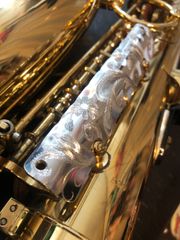セルマーアルト用総銀製ベル支柱受注生産品 - 楽器アイテム考案製作の