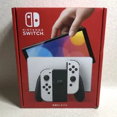【DH1284】動作確認済 Nintendo Switch 任天堂 スイッチ 本体 有機EL  ホワイト  HEG-001