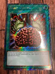 遊戯王　 英語版 洗脳－ブレインコントロール プラチナシークレットレアのサムネイル
