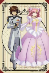 【中古】紙製品 キラ・ヤマト＆ラクス・クライン イラストシート 「機動戦士ガンダムSEED FREEDOM × ナムコキャンペーン」 映画半券呈示特典