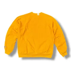 参考上代31900円 未使用品 Champion × N.HOOLYWOOD 23AW CREWNECK SWEATSHIRT クルーネックスウェット トレーナー チャンピオン エヌハリウッド コラボ C8-Y017 イエロー M 96294A0