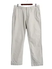 【お得なクーポン配布中!】 ポロ ラルフローレン コットン チノ パンツ メンズ 36 34 古着 スラックス チノパン ストレート ノータック アーミー タイプ ワンポイント