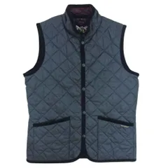 LAVENHAM ラベンハム 英国製 中綿キルティング ベスト ブラック系 M【中古】のサムネイル