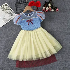 子供 キッズドレス お姫様 童話 衣装 子ども用 ハロウィン コスプレ なりきり ドレス キッズ 仮装 コスチューム お姫様 誕生日 クリスマス 