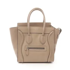 セリーヌ CELINE トートバッグ ラゲージ マイクロショッパー 167793 レザー ラゲージ レディース Used Bのサムネイル