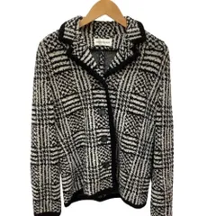 ♪♪Yves Saint Laurent イブサンローラン レディース ジャケット SIZE M ホワイト×ブラックのサムネイル