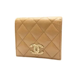 2024年最新】シャネル CHANEL 二つ折り長財布 マトラッセ キャビア  