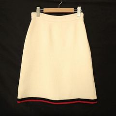 未使用 Gucci スカート サイズ42 シェリーライン エンブロイダリー 