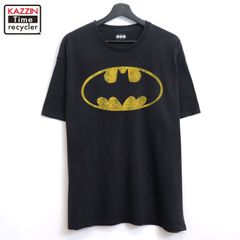 00s バットマン BATMAN 半袖Ｔシャツ メンズ XLサイズ相当 ビッグサイズ オーバーサイズ