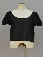フォクシーニューヨーク FOXEY NEW YORK シャツ/ブラウス SODE COORDE PUFF 38サイズ ブラック レディース F-S3857のサムネイル