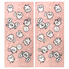 【中古】雑貨 ちいかわ 2枚組フェイスタオル 「ちいかわ なんか小さくてかわいいやつ×しまむら」