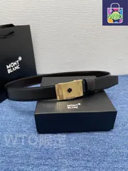 【今日WTO】Montblanc モンブラン メンズ レザーベルト-1-UZL01