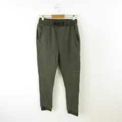 スーパーサンクス SUPERTHANKS スウェットパンツ ロング カーキ 緑 M *T78のサムネイル