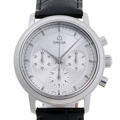 オメガ / OMEGA　デヴィル プレステージ クロノグラフ　4840.31.00　シルバー　手巻き 【中古】 商品番号 A-158240