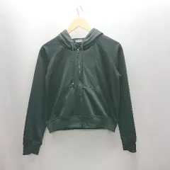 ◇ ⊇ PUMA プーマ 裏起毛 長袖 パーカー サイズM ブラック レディース E  【1502060016308】