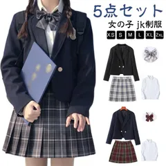 子供スーツ フォーマルスーツ リボン 5点セット ジャケット スーツ キッズスーツ 卒業式 子供服 卒園式 小学生 スーツ女の子 高校生 卒業式 ブラウス スカート 中学生 jk制服 入学式スーツ 成#shark570959
