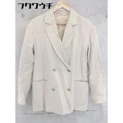 ◇ ◎ Jewel Changes UNITED ARROWS ウエストリボン付 リネン100% テーラード ジャケット ベージュ レディース 【中古】 【1103090014052】