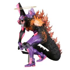 輸送箱未開封 送り状痕なし ゴジラ対エヴァンゲリオン 東宝30cm エヴァ初号機 バーニングG覚醒形態