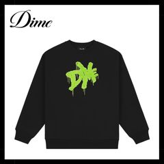 入手困難】dime bubbly logo sweat shirt - メルカリ