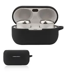 対応 Technics EAH-AZ80 For Technics EAH-AZ80 ケース シリコン 収納カバー 全面保護 充電便利 カラビナ 紛失防止 滑り止め AUDASO 軽量 キズ防止 スリム 薄型 旅行 耐衝撃 防塵 Technics EAH-AZ