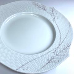 Meissen 船の絵柄 プレート 2001 郵便蒸気船 マイセンイヤープレート
