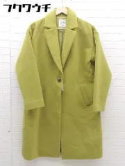 ■ BACK NUMBER バックナンバー  長袖 コート サイズM マスタード系 レディース  【中古】 【1002802300820】