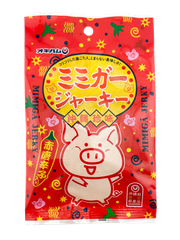 【送料込】5袋セット ミミガージャーキー 23g オキハム 豚の耳(みみがー)のピリ辛コリコリジャーキー たんぱく質豊富 おつまみに