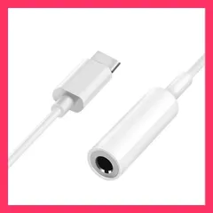 ★売れ筋★ USB Type-C to 3.5mm イヤホンジャック タイプC イヤホン変換アダプタ 変換ケーブル オーディオアダプタ 高耐久 ナイロン
