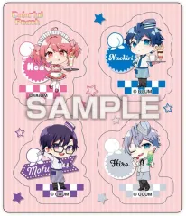 【中古】食玩 雑貨 のあ＆なおきり＆もふ＆ヒロ 「カラフルピーチ マグネットコレクションガム カラピチダイナー」