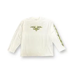 VETEMENTS 21SS Tribal Embroidered L/S Tee トライバルエンブロイダードロングスリーブTシャツ カットソー ヴェトモン UE51TR490W ホワイト S 56575A2のサムネイル