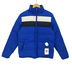 トミーヒルフィガー TOMMY HILFIGER ロゴ刺繍 リバーシブルダウンジャケット メンズ 表記無 