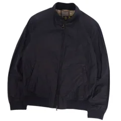 未使用 バブアー Barbour ジャケット ブルゾン LIGHTWEIGHT 4OZ WAX コットン アウター メンズ M ブラックのサムネイル