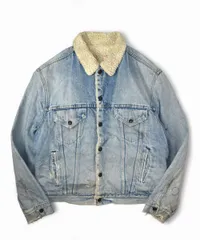 70～80's Levi's リーバイス ブリーチ デニム ボア ジャケット 44