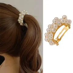 【特価セール】ヘアクリップ オフィス シンプル ヘアアクセサリー 髪留め バンスクリップ 人気 おしゃれ 贈り物 レディース用 髪飾り HAPVITAL クリップ 大きめ オフィス 韓国風