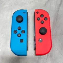 【美品】Joy-Con (L) ネオンレッド/ (R) ネオンブルー